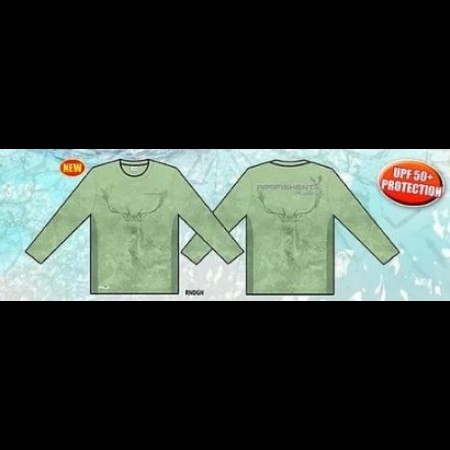 Profishent Tackle - Green Deer Shirt (kids)